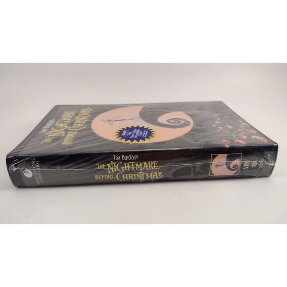 Tim Burtons The Nightmare Before Christmas VHS SEALED Vintage Touchstone Video - Picture 4 of 6